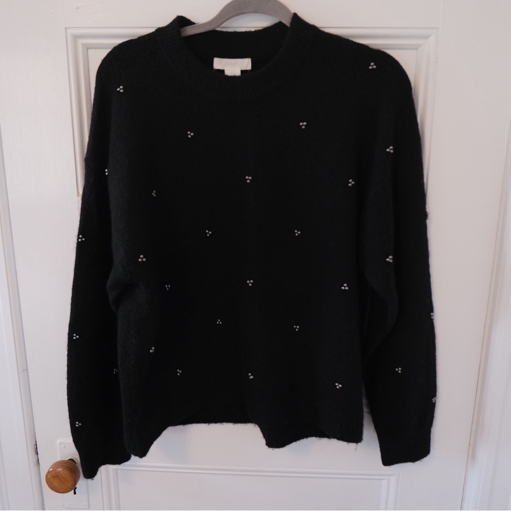 Beaded H&M Sweater